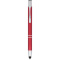 Moneta geanodiseerde aluminium stylus balpen - Topgiving