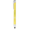 Moneta geanodiseerde aluminium stylus balpen - Topgiving