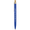Nooshin balpen van gerecycled aluminium (blauwe inkt) - Topgiving