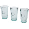 Copa driedelige set van 300 ml gerecycled glas - Topgiving