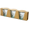 Copa driedelige set van 250 ml gerecycled glas - Topgiving