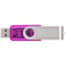 Rotate-translucent USB 4GB - Topgiving