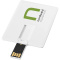 Slim creditcard-vormige USB 2GB - Topgiving
