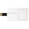 Slim creditcard-vormige USB 4GB - Topgiving