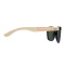 Taiyō gespiegelde gepolariseerde zonnebril van rPET/bamboe in geschenkverpakking - Topgiving