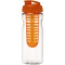 H2O Active® Base 650 ml sportfles en infuser met flipcapdeksel - Topgiving