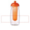 H2O Active® Pulse 600 ml bidon en infuser met koepeldeksel - Topgiving