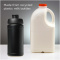 Baseline 500 ml gerecyclede drinkfles met klapdeksel - Topgiving