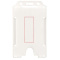 Pierre plastic badgehouder - Topgiving
