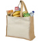 Varai 320 g/m² canvas en jute boodschappentas 23L - Topgiving