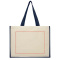 Varai 320 g/m² canvas en jute boodschappentas 23L - Topgiving