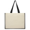 Varai 320 g/m² canvas en jute boodschappentas 23L - Topgiving