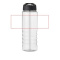 H2O Active® Treble 750 ml sportfles met tuitdeksel - Topgiving