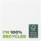 Sticky-Mate® gerecyclede sticky notes 75 x 75 mm - Topgiving