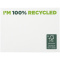 Sticky-Mate® gerecyclede sticky notes 100 x 75 mm - Topgiving