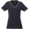 Elbert piqué dames t-shirt met korte mouwen - Topgiving