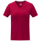 Somoto Dames T-shirt met V-hals en korte mouwen   - Topgiving