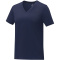 Somoto Dames T-shirt met V-hals en korte mouwen   - Topgiving