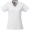 Amery cool fit V-hals dames t-shirt met korte mouwen - Topgiving