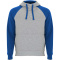 Badet tweekleurige kinderhoodie - Topgiving