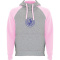 Badet tweekleurige kinderhoodie - Topgiving