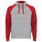 Badet tweekleurige kinderhoodie - Topgiving