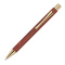 houten pen met gouden applicaties - Topgiving