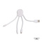 2087 | Xoopar Eco Octopus Oplaadkabel - Topgiving