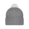 Knitted Cap with Pompon - Topgiving