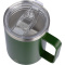 Gerecycled roestvrijstalen dubbelwandige to go mok (300 ml) Renate - Topgiving