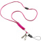 Polyester (300D) keycord met PVC badge Ariel - Topgiving