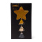 SENZA Star Foil Balloon Gold - Topgiving