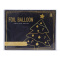 SENZA Folie Ballon Kerstboom Zwart - Topgiving