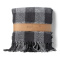 SENZA Recycled Cotton Plaid Geruit Zwart - Topgiving