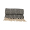 JENS Living Recycled Cotton Plaid Senn Zwart - Topgiving