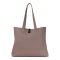 Norländer Dull PU Shopper Taupe - Topgiving