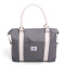 Vintage Beachbag Deluxe Grey & White - Topgiving