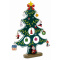 Houten kerstboom met decoratie - Topgiving