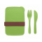 Lunchbox met bestek - Topgiving