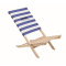 Opvouwbare houten strandstoel - Topgiving