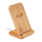Draadloze bamboe oplaadstation - Topgiving