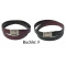 Riem zwart/blauw, blauw/bordeaux, - Topgiving