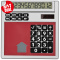 Calculator own design met inlegplaatje - Topgiving