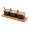 Senza bamboo tapas tray & cups - Topgiving