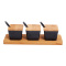 Senza bamboo tapas tray & cups - Topgiving