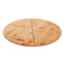 Senza bamboo pizza cutting plate with slicer - Topgiving